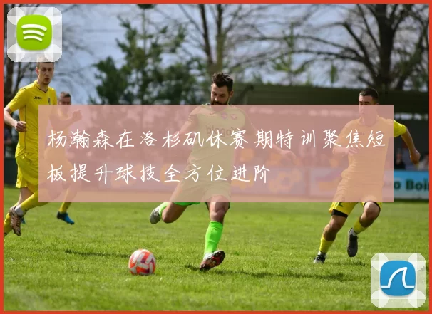 杨瀚森在洛杉矶休赛期特训聚焦短板提升球技全方位进阶